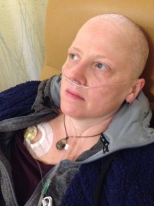 leah with chemo